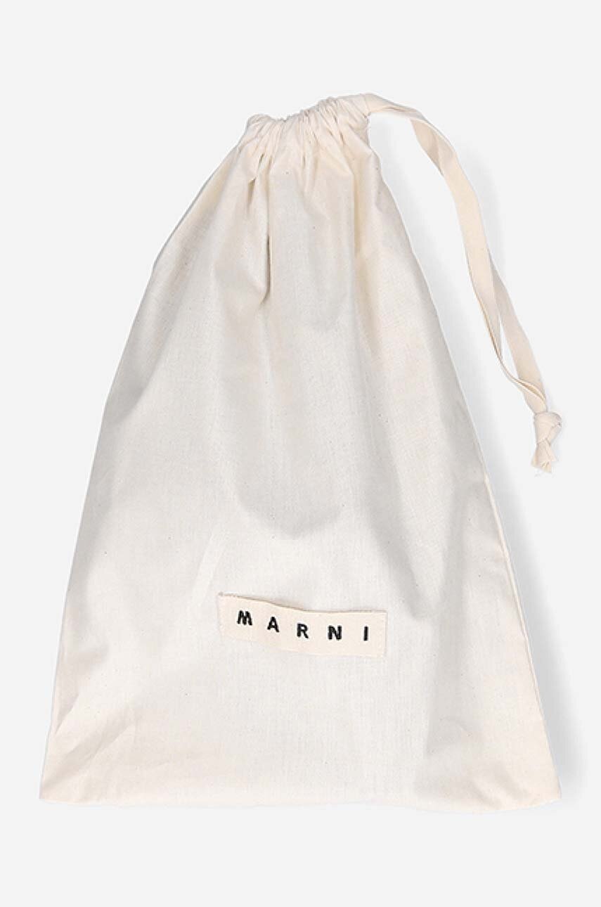 Мокасини Marni Moccasin Shoe чоловічі колір чорний MOMR003802.P4601-brown 