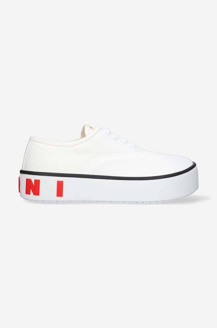 Marni sneakers culoarea alb, SNZU009503.P3571 SNZU009503.P3571-white