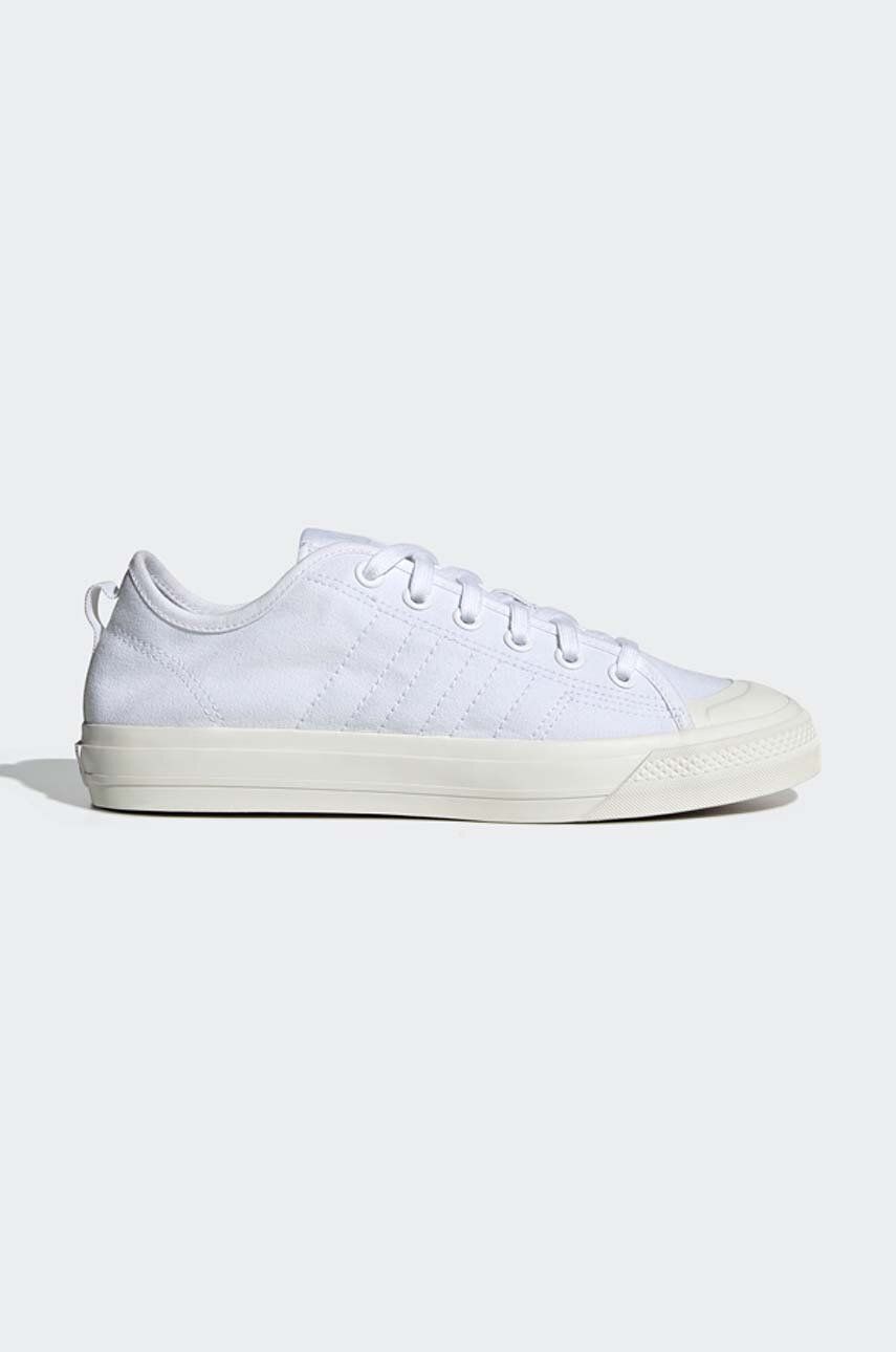 Levně Tenisky adidas Originals Nizza RF pánské, bílá barva, EF1883-white