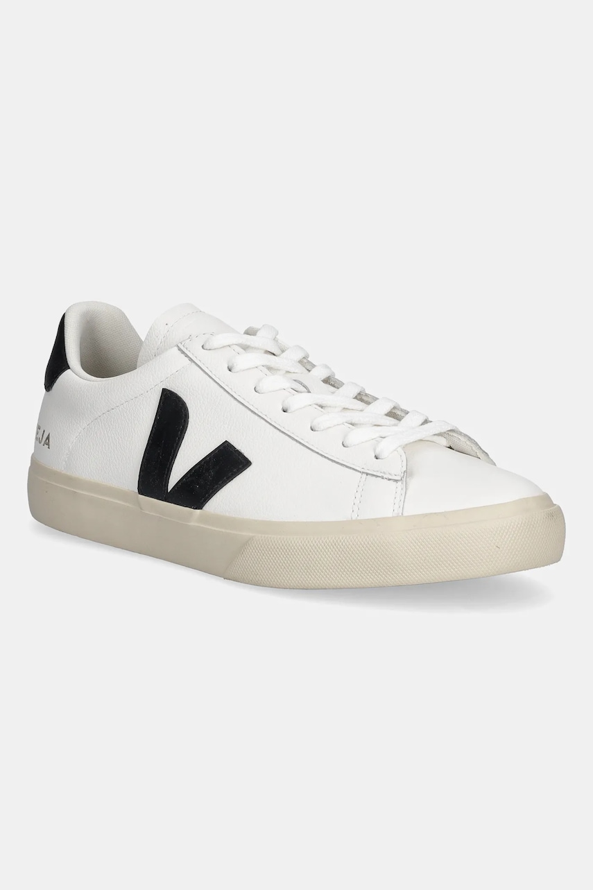 Veja sneakers din piele Chromefree Campo culoarea alb, CP051537 CP051537-WHITE