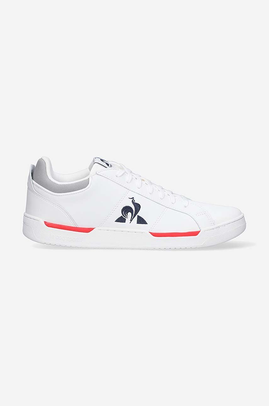 Le Coq Sportif sneakers din piele culoarea alb