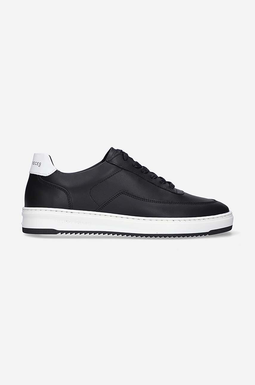 Kožené sneakers boty Filling Pieces Mondo Lux černá barva, 46722901861 - černá -  Svršek: Příro