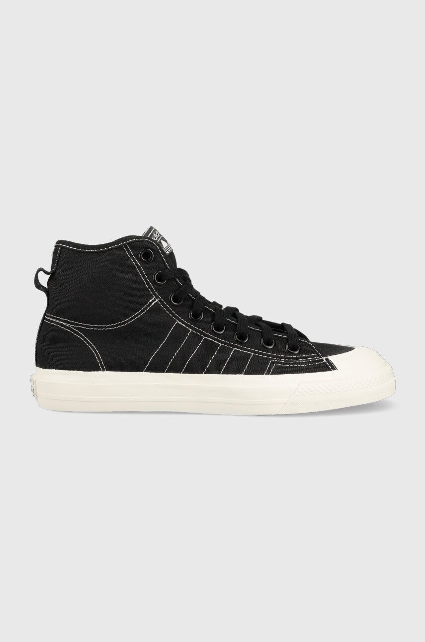 adidas Originals teniși Nizza barbati, culoarea negru F34057-black