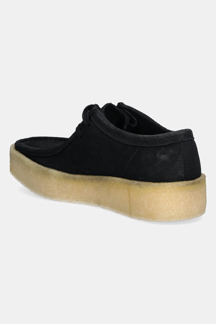 Clarks Originals mokasyny skórzane męskie kolor czarny