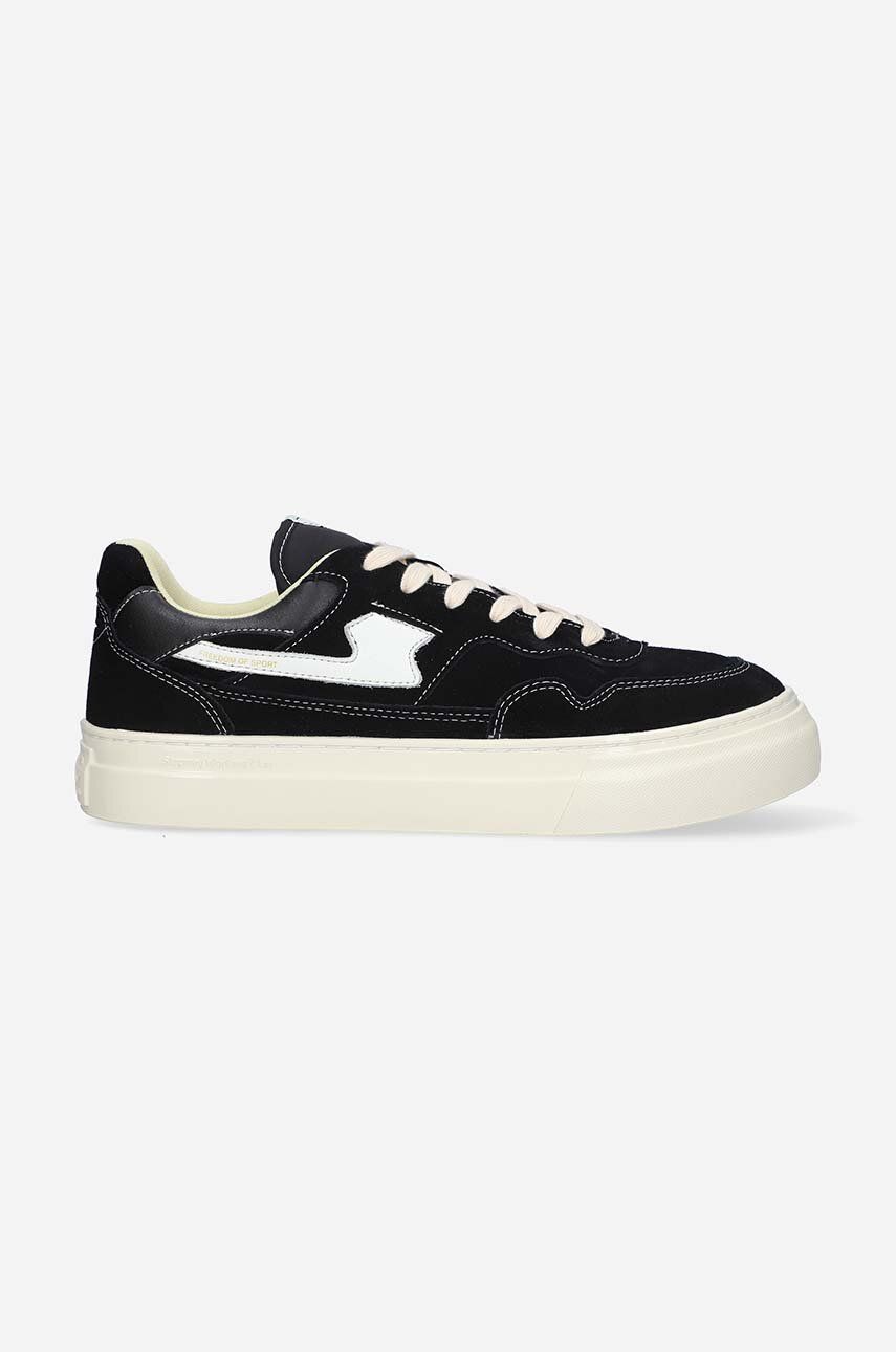 Stepney Workers Club sneakers Pearl S-Strike Suede culoarea negru, YA09015