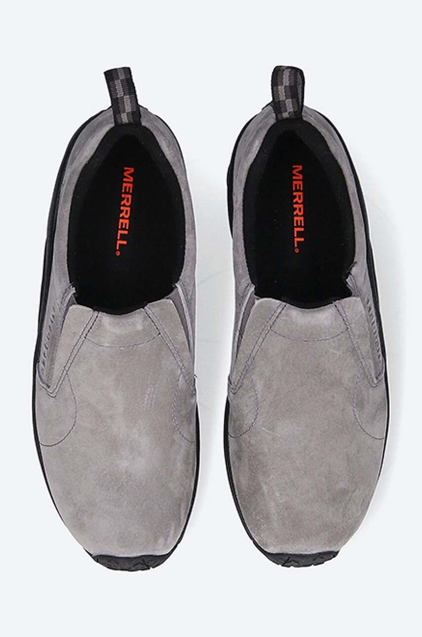 Σουέτ κλειστά παπούτσια Merrell Buty Merrell Jungle Moc J71447 χρώμα: γκρι φωτογραφία
