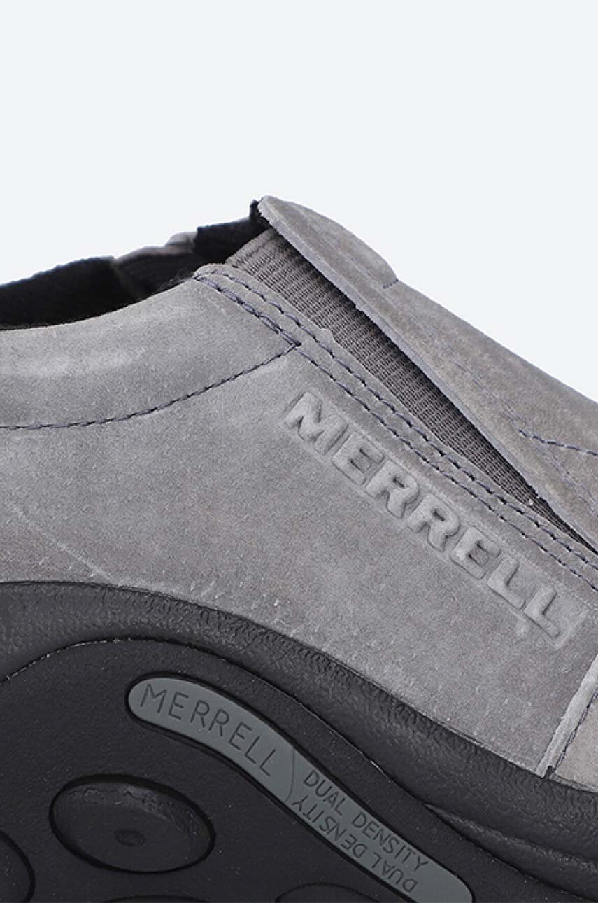 Σουέτ κλειστά παπούτσια Merrell Buty Merrell Jungle Moc J71447 χρώμα: γκρι φωτογραφία