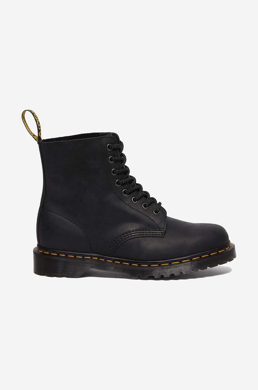 Kožené boty Dr. Martens 1460 Pascal pánské, černá barva, 30666001-BLACK - černá -  Svršek: Přír