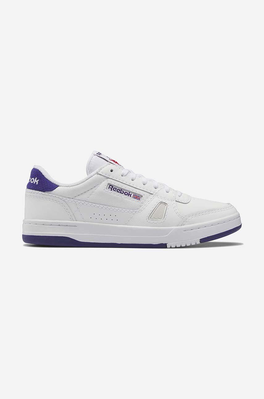 Kožené sneakers boty Reebok Classic LT Court GY0081 bílá barva, GY0081-white