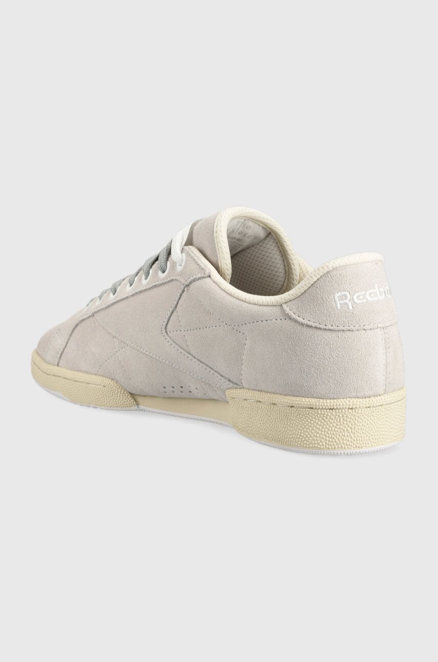 Reebok Sneakers Din Piele întoarsă Club C Grounds Culoarea Gri HP6470-Grey