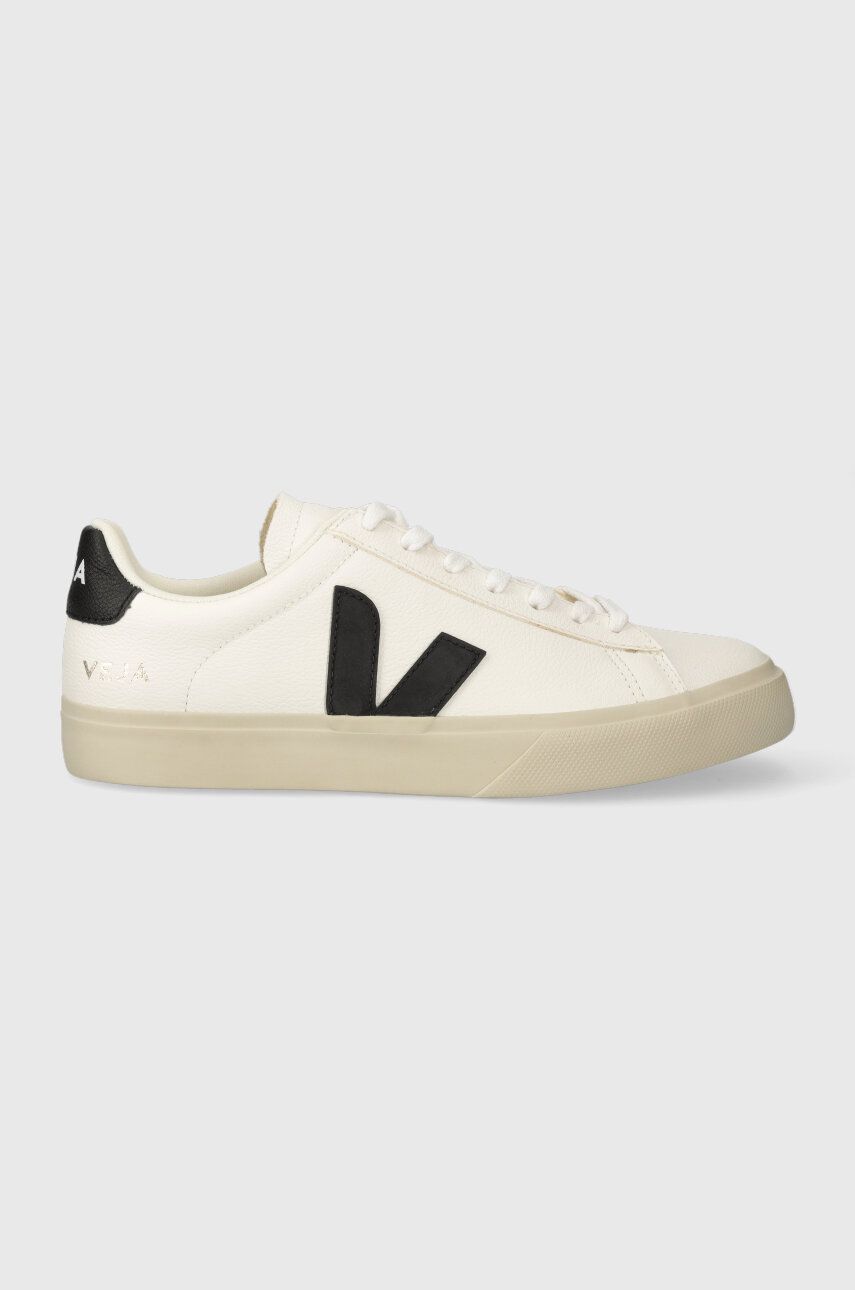 Veja sneakers din piele Campo culoarea alb CP0501537A-WHITE