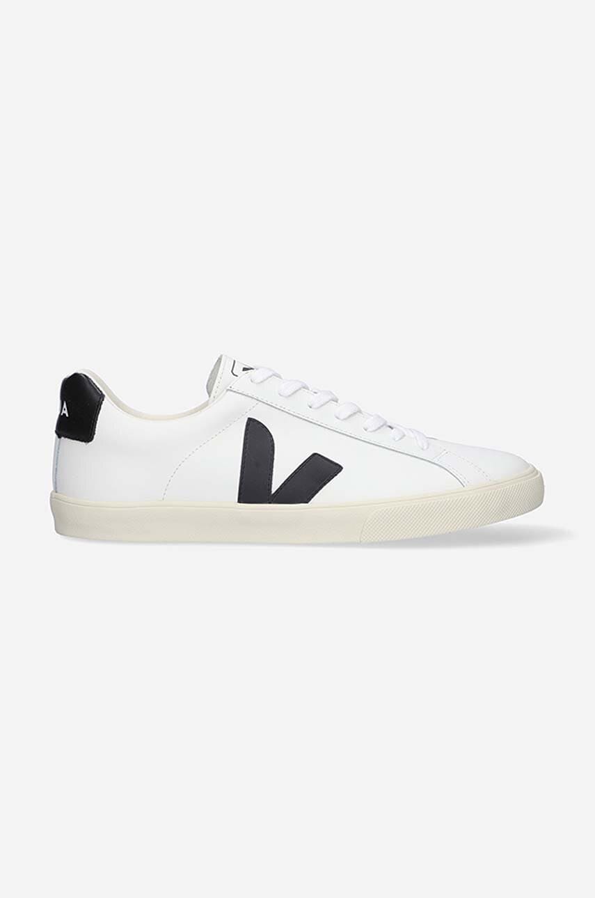Veja sneakers din piele Esplar Logo culoarea alb Veja sneakers din piele Esplar Logo culoarea alb