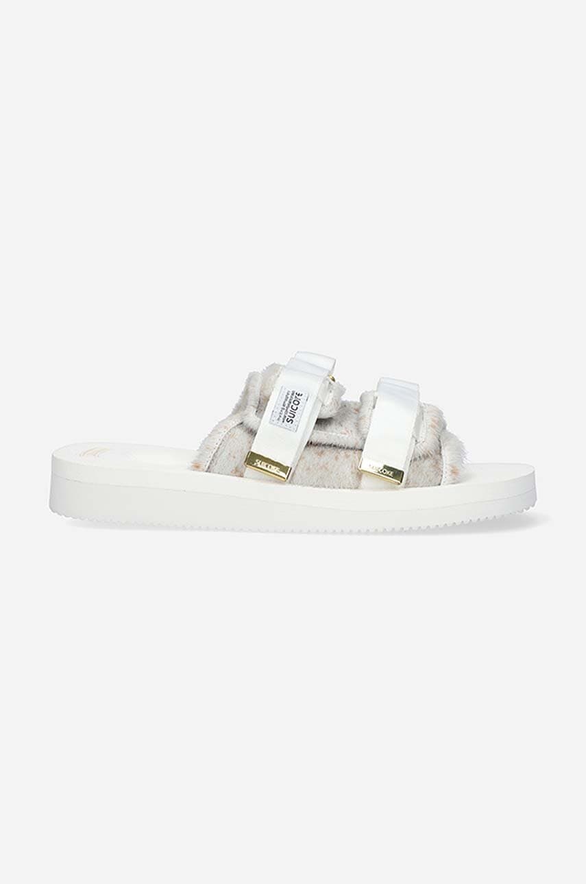 Suicoke papuci Sandały Suicoke Rubber Sole MOTO-VHL culoarea alb MOTO.VHL-WHITE Suicoke papuci Sandały Suicoke Rubber Sole MOTO-VHL culoarea alb MOTO.VHL-WHITE
