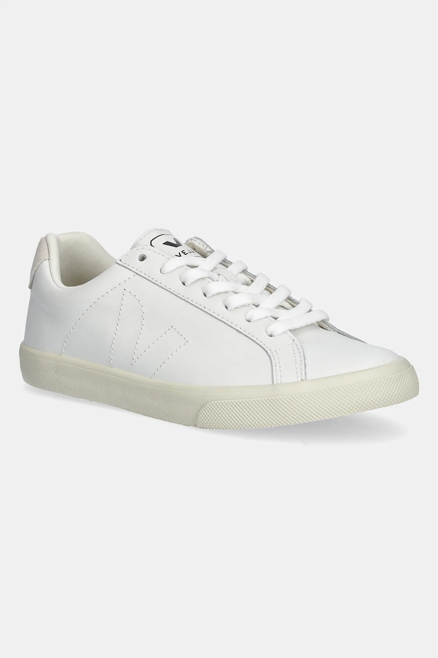 Veja sneakers din piele Leather Esplar culoarea alb EA020001-WHITE Veja sneakers din piele Leather Esplar culoarea alb EA020001-WHITE
