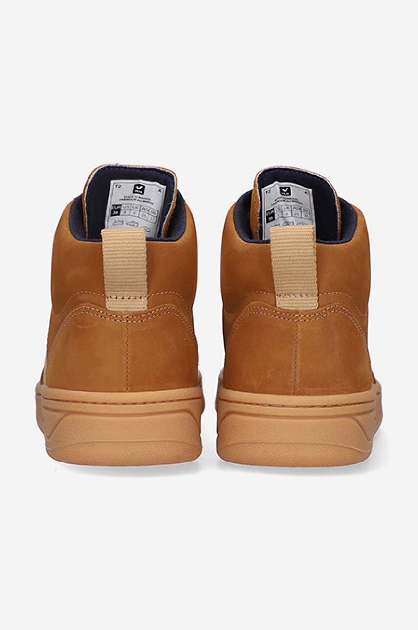 Σουέτ αθλητικά παπούτσια Veja V-15 Nubuck χρώμα: καφέ VQ132616 F30 φωτογραφία