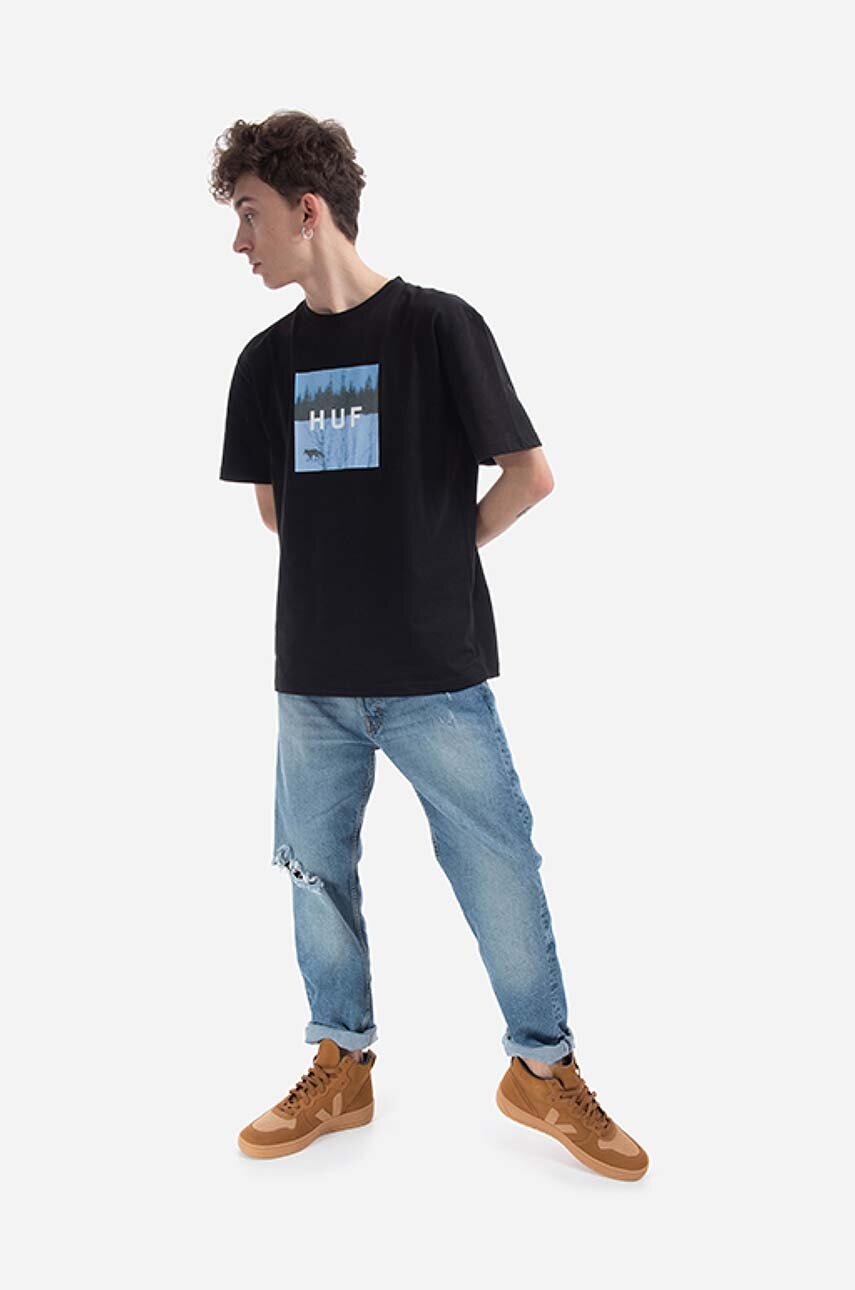 Σουέτ αθλητικά παπούτσια Veja V-15 Nubuck χρώμα: καφέ VQ132616 F30 φωτογραφία