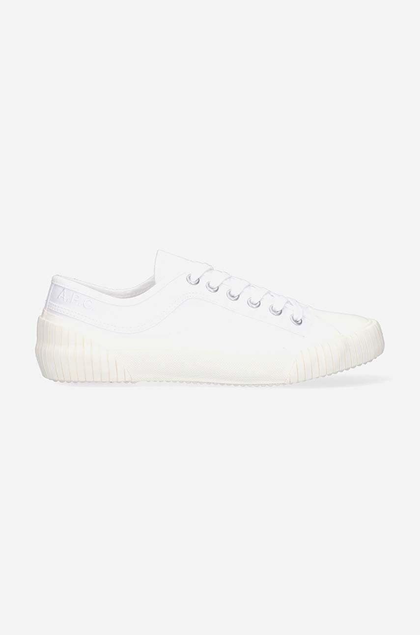 A.P.C. teniși Iggy Basse culoarea alb COEYS.M56106-WHITE