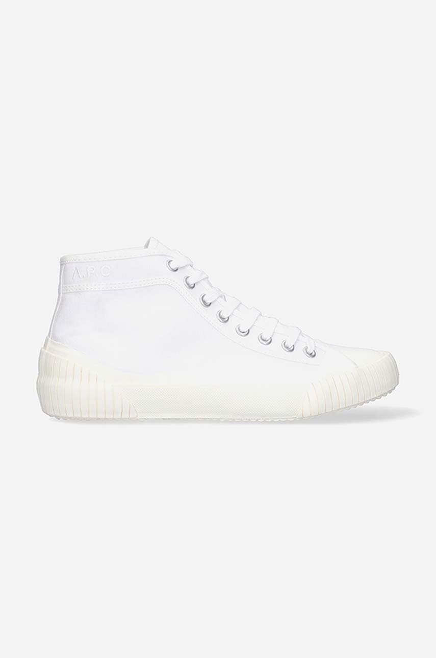 A.P.C. teniși Iggy culoarea alb COEYS.M56107-WHITE