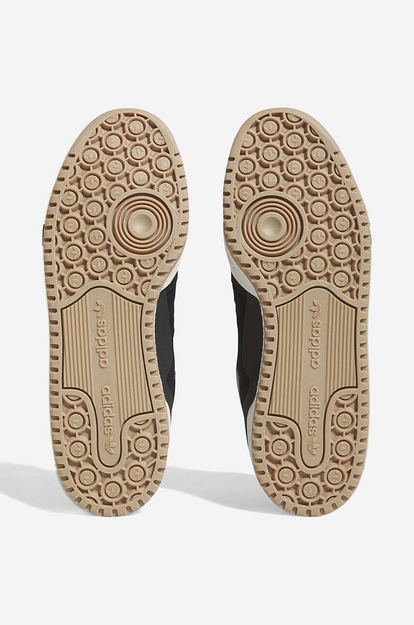 Αθλητικά adidas Originals Forum Low χρώμα: μαύρο φωτογραφία