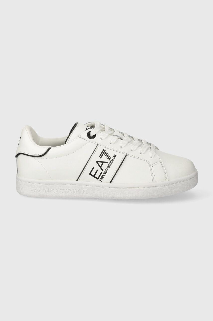 EA7 Emporio Armani sneakers culoarea alb