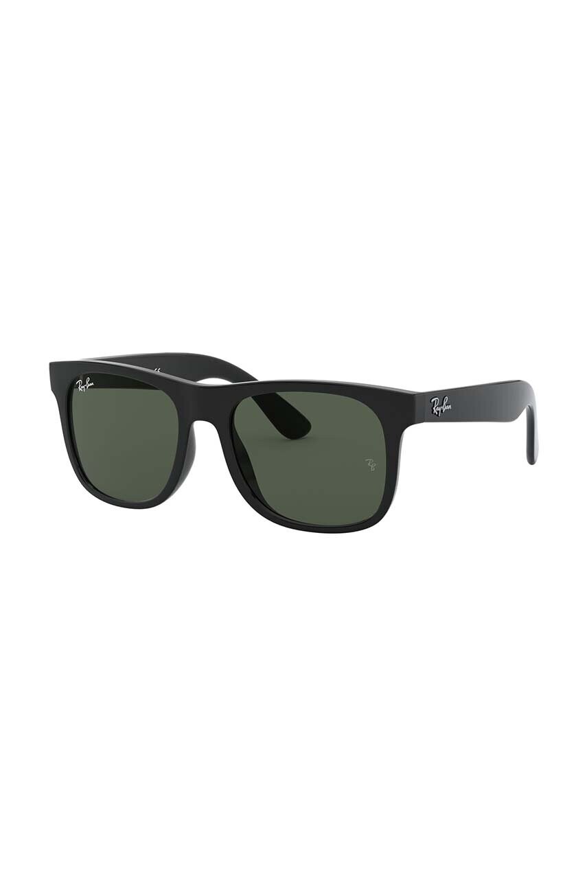 Ray-Ban ochelari de soare copii JUSTIN culoarea negru, 0RJ9069S