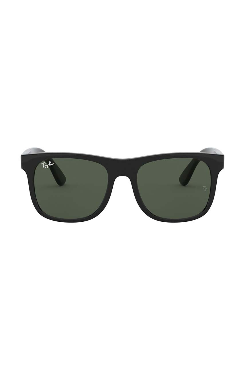 Детские солнцезащитные очки Ray-Ban JUSTIN цвет чёрный 0RJ9069S