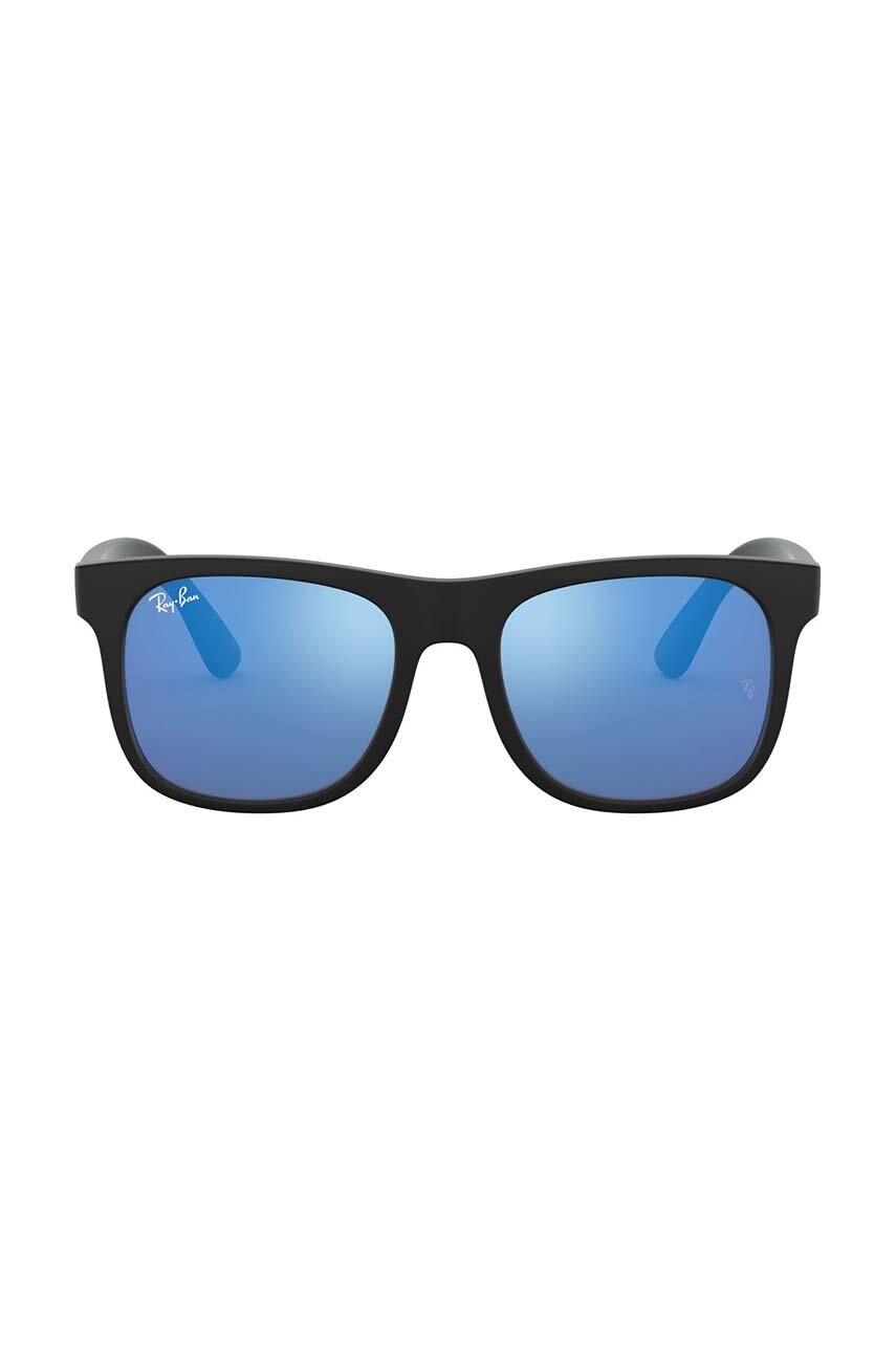 Детские солнцезащитные очки Ray-Ban JUSTIN цвет чёрный 0RJ9069S