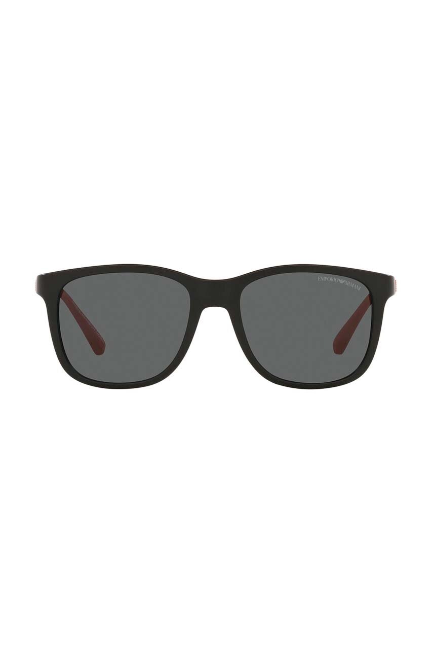 Детские солнцезащитные очки Emporio Armani цвет бордовый 0EK4184