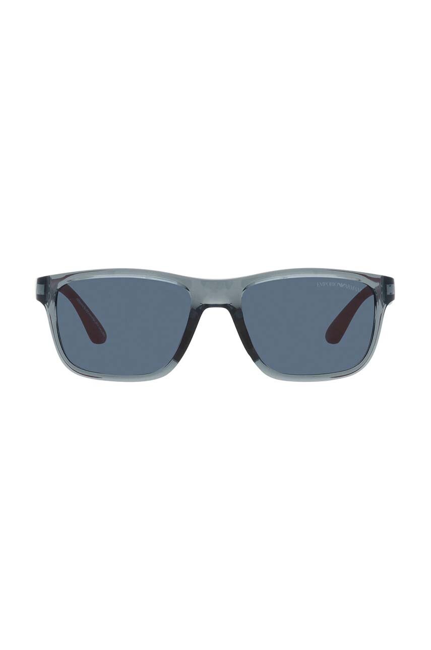 Дитячі сонцезахисні окуляри Emporio Armani колір сірий 0EK4002