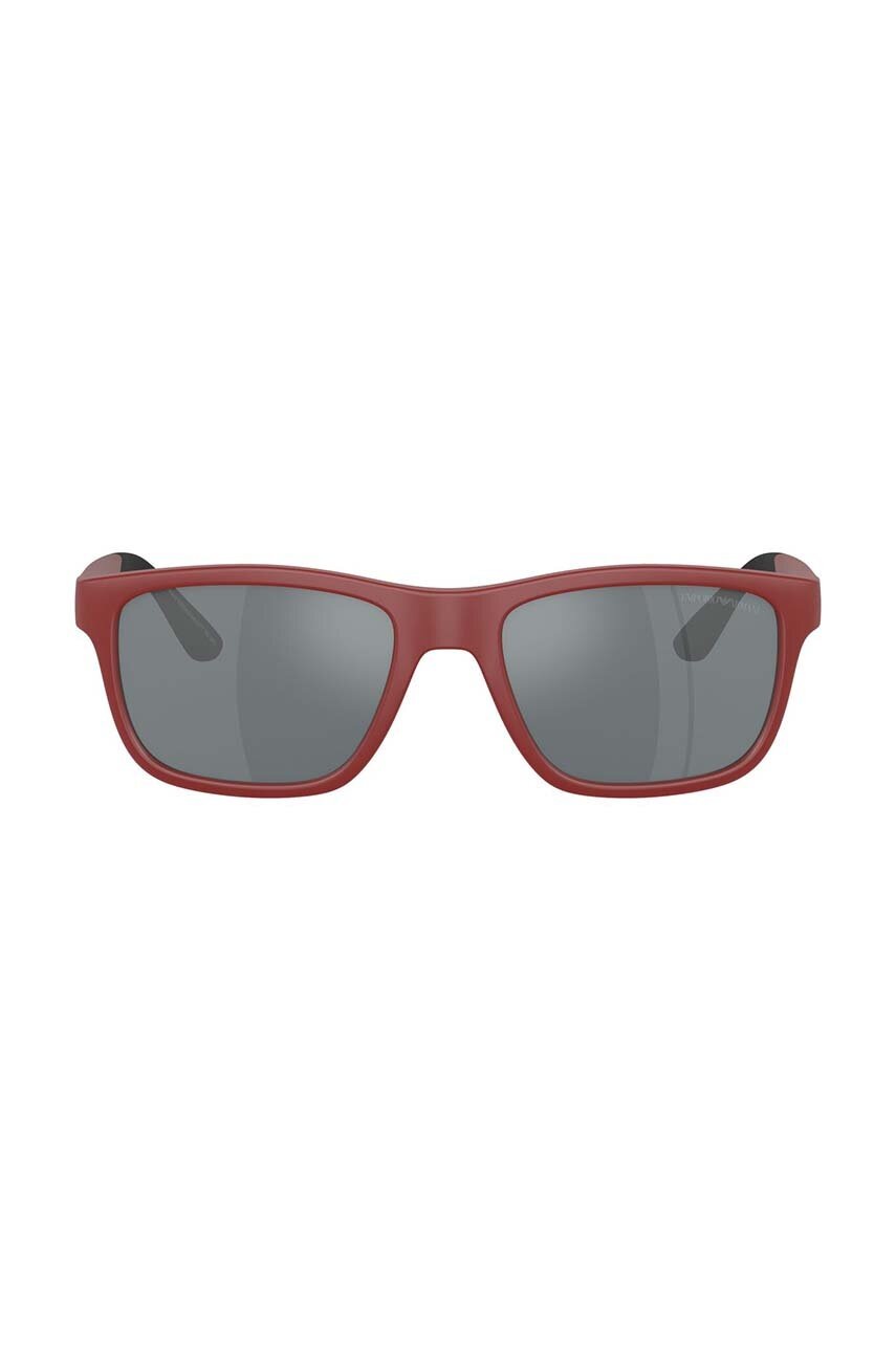 Детские солнцезащитные очки Emporio Armani цвет красный 0EK4002