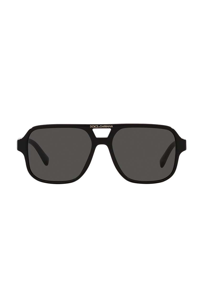 Детские солнцезащитные очки Dolce & Gabbana цвет чёрный 0DX4003
