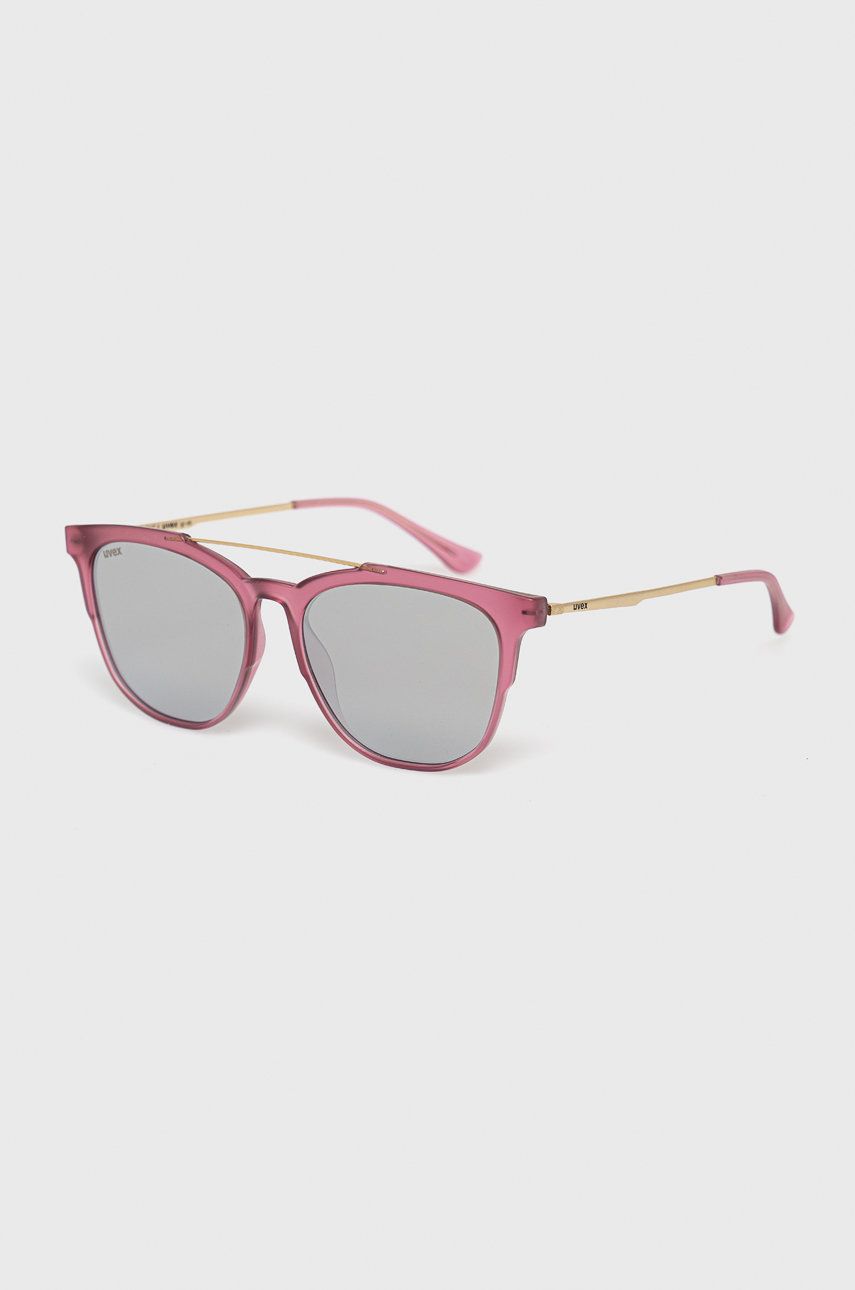 Uvex ochelari de soare Lgl 46 femei, culoarea roz Accesorii