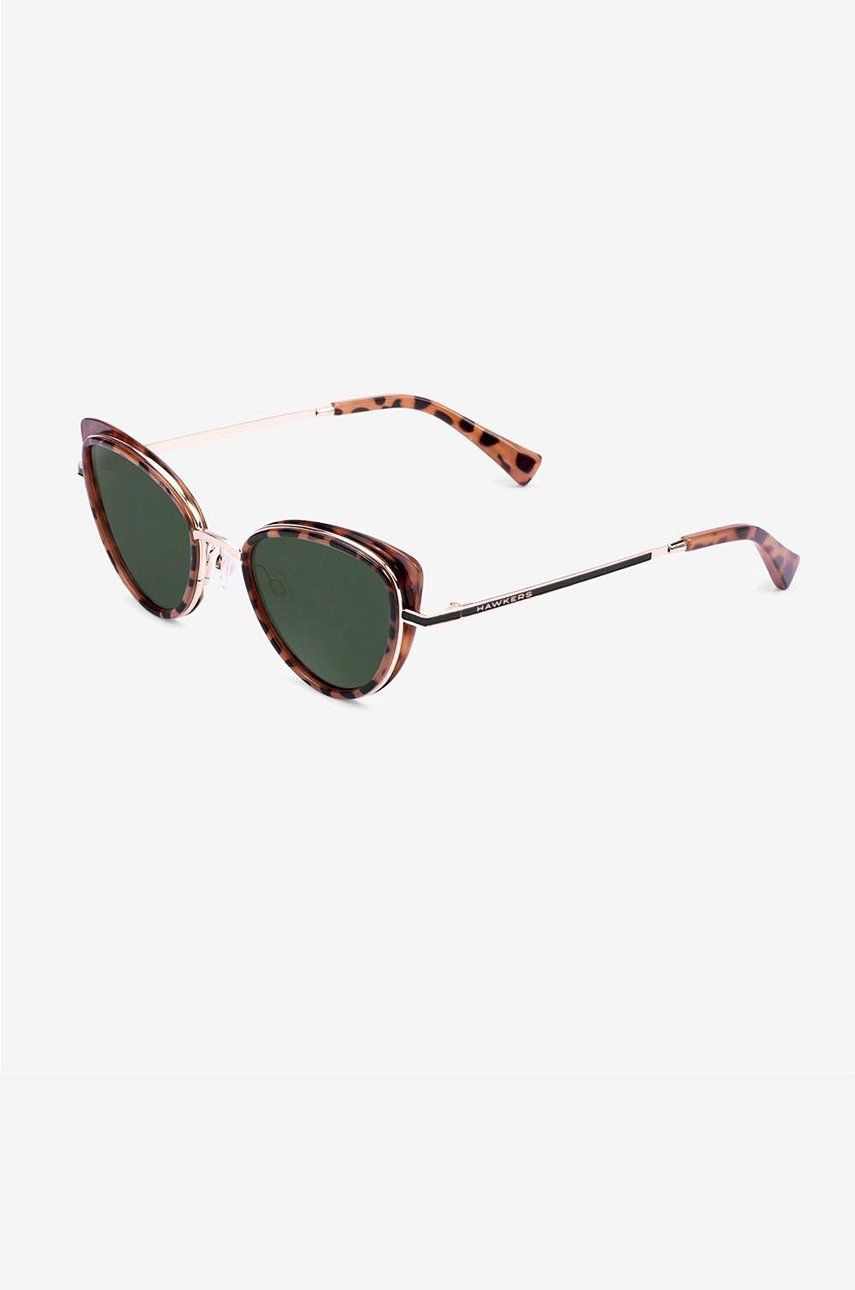 Sluneční brýle Hawkers dámské, zelená barva - zelená -  Umělá hmota