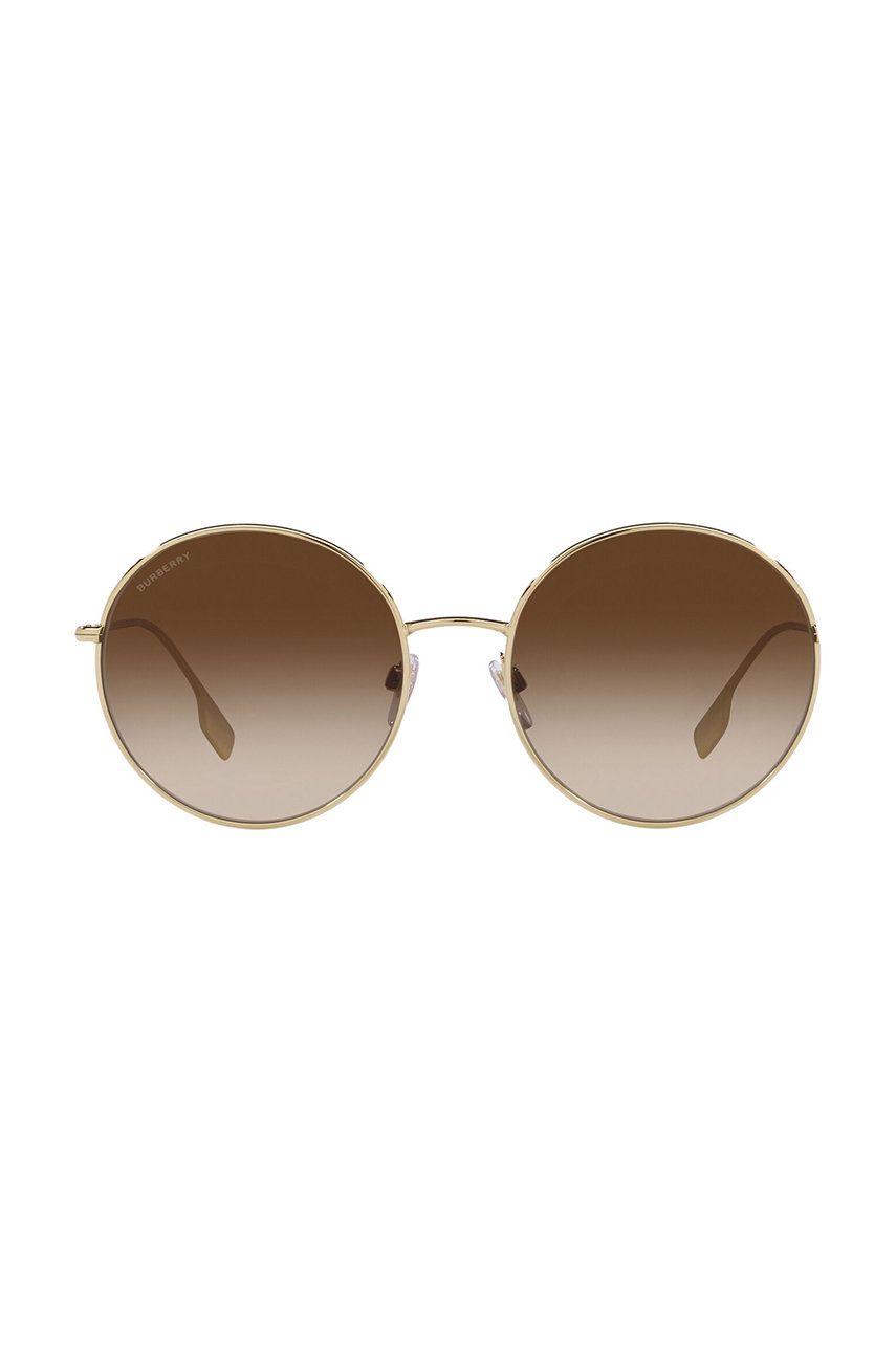Burberry okulary przeciwsłoneczne damskie kolor złoty