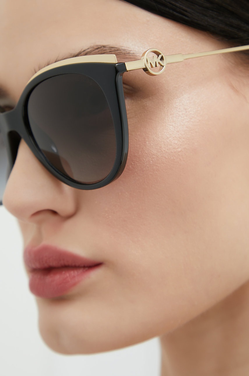 

Сонцезахисні окуляри Michael Kors жіночі колір чорний