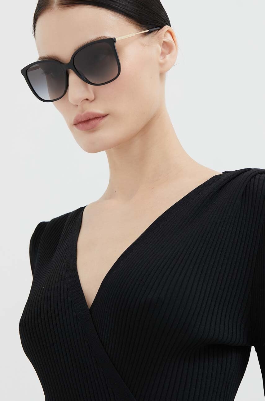 Michael Kors ochelari de soare femei, culoarea negru