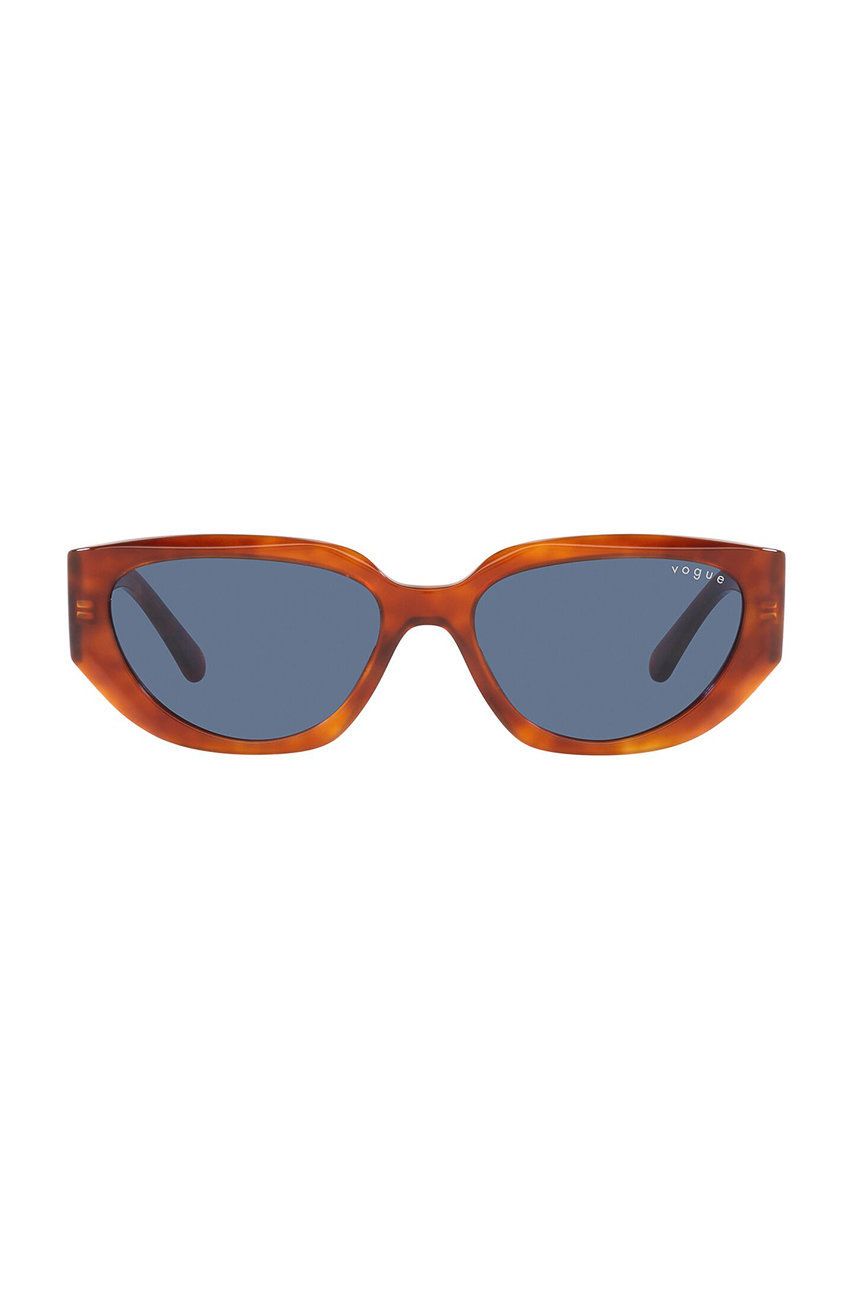VOGUE ochelari de soare femei, culoarea portocaliu answear.ro