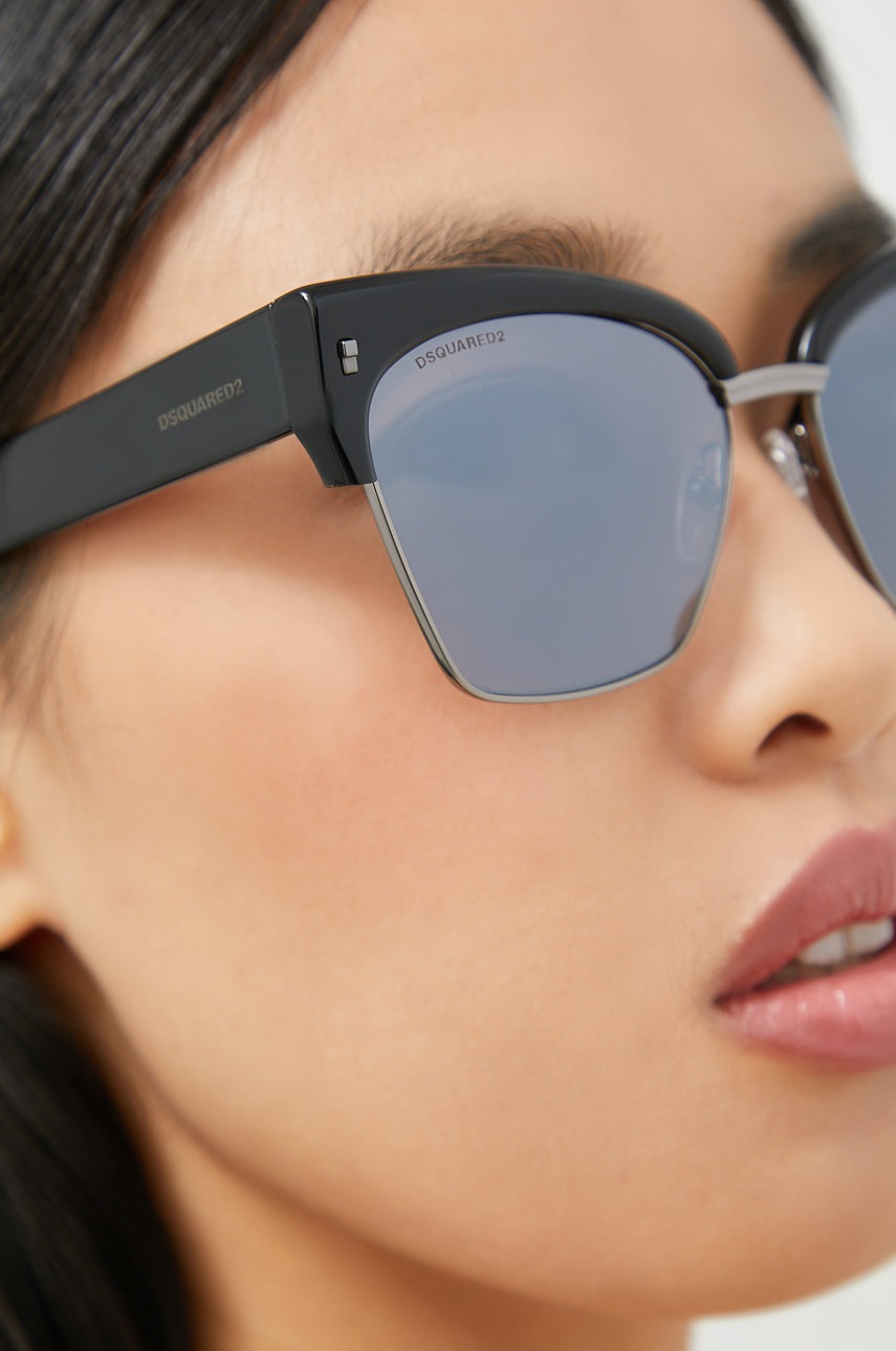 Γυαλιά ηλίου DSQUARED2 χρώμα: μαύρο φωτογραφία