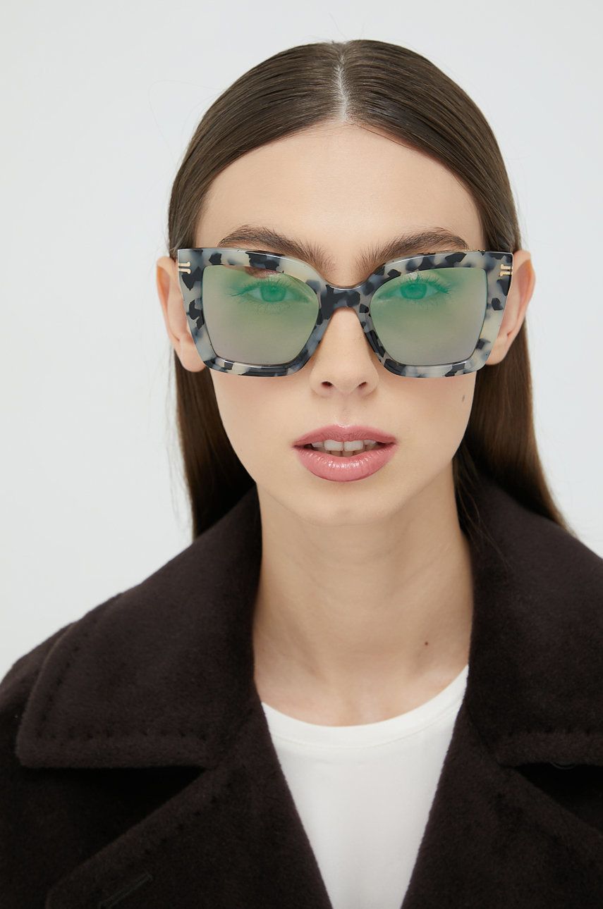 Marc Jacobs ochelari de soare femei, culoarea gri accesorii imagine noua gjx.ro