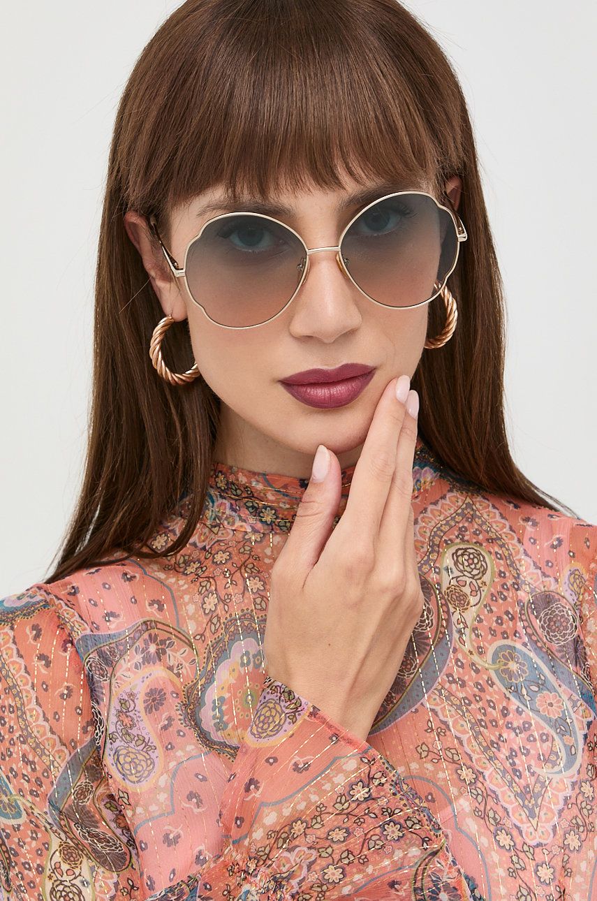 Chloé ochelari de soare femei, culoarea auriu answear.ro imagine noua