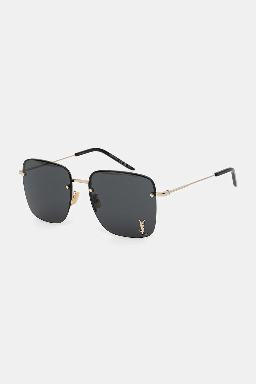 Saint Laurent ochelari de soare femei, culoarea auriu, SL 312 M