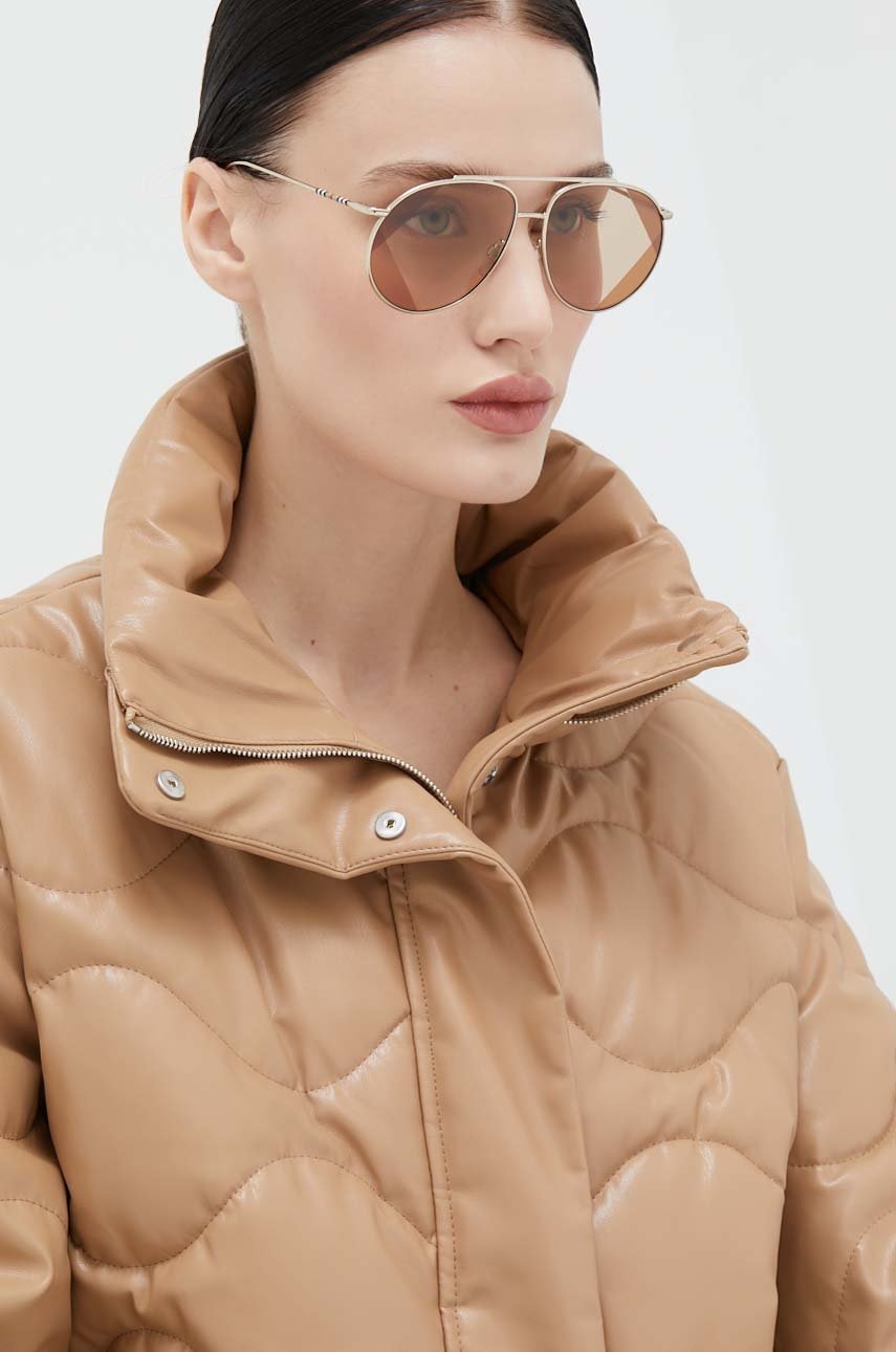 

Солнцезащитные очки Burberry женские цвет оранжевый