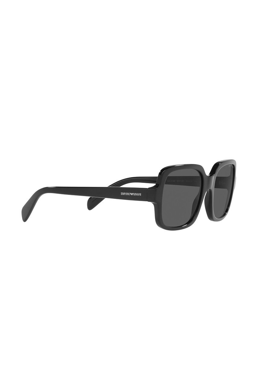 Emporio Armani Ochelari De Soare Femei, Culoarea Negru