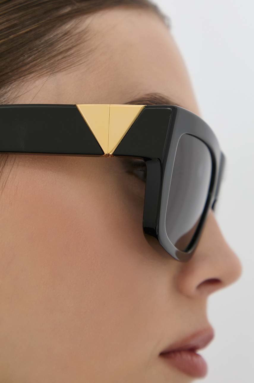 Γυαλιά ηλίου Bottega Veneta BV1178S χρώμα: μαύρο φωτογραφία