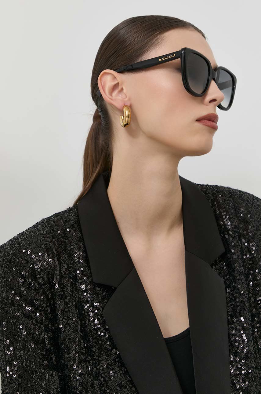 Gucci ochelari de soare GG1169S femei, culoarea negru Accesorii 2023-09-26