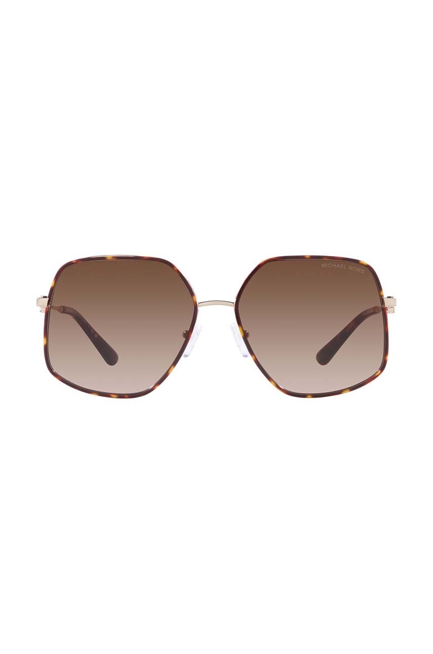 Γυαλιά ηλίου Michael Kors χρώμα: καφέ φωτογραφία