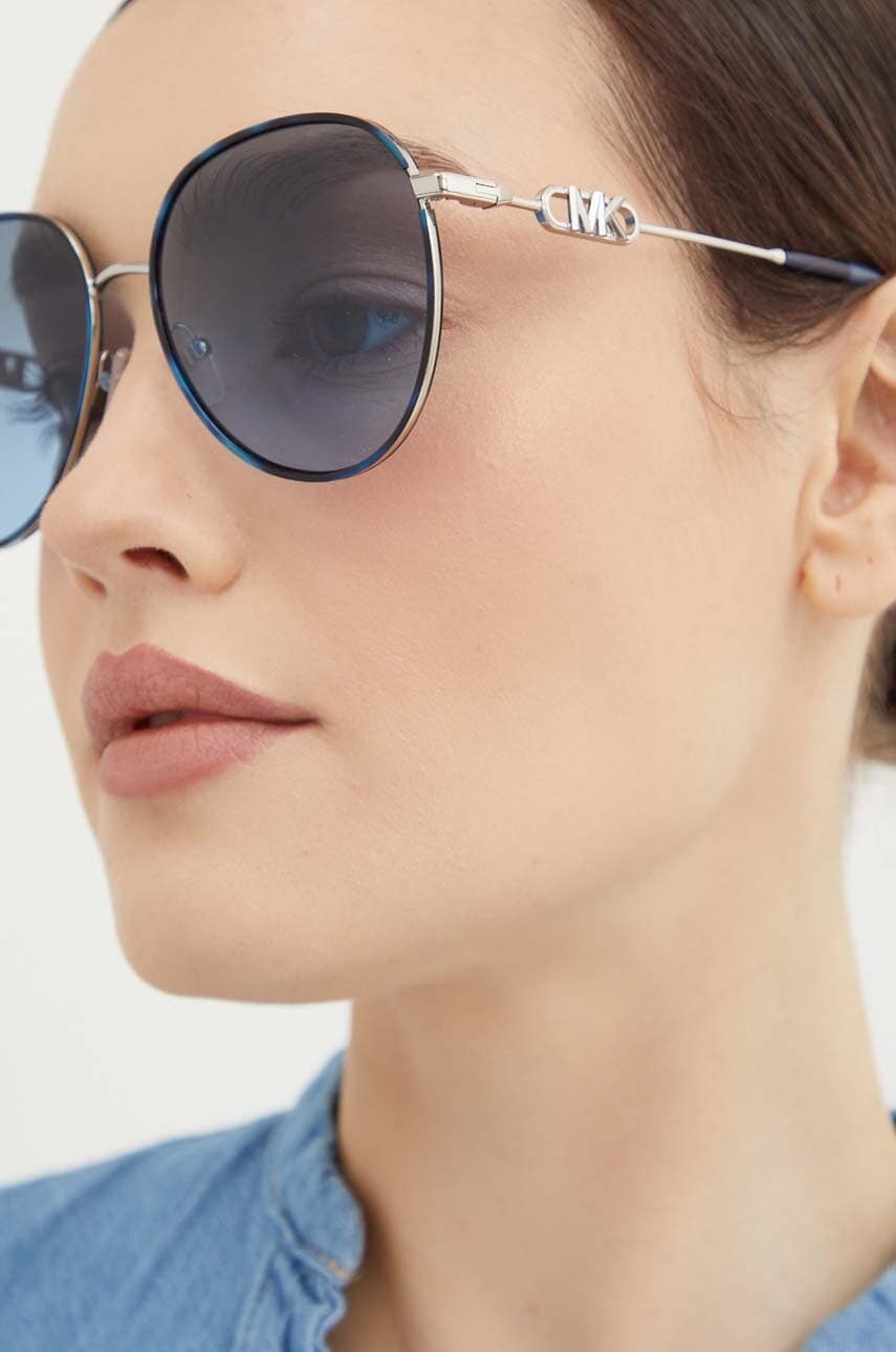 Michael Kors ochelari de soare femei, culoarea negru Michael Kors ochelari de soare femei, culoarea negru