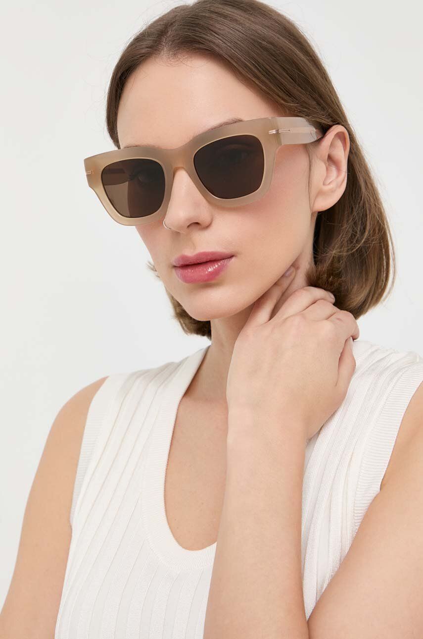 BOSS ochelari de soare femei, culoarea bej 2023 ❤️ Pret Super answear imagine noua 2022