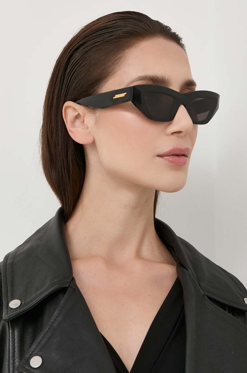 Bottega Veneta ochelari de soare BV1219S femei, culoarea negru Accesorii