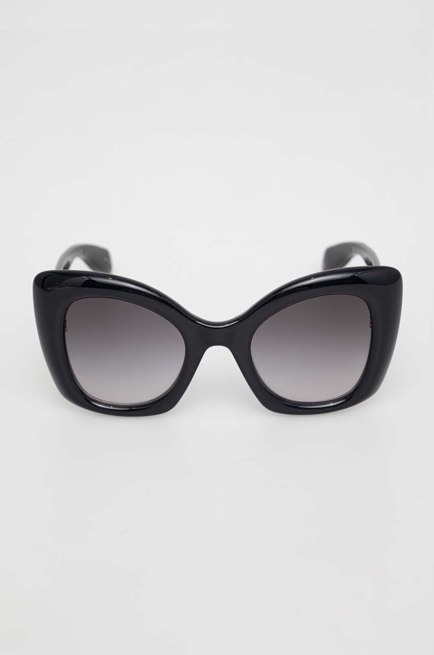 Alexander McQueen Ochelari De Soare Femei, Culoarea Negru